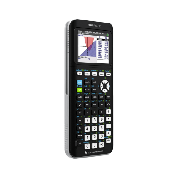 Texas Instruments TI-84 Plus CE Calculatrice graphique couleur Noir 7,5 pouces